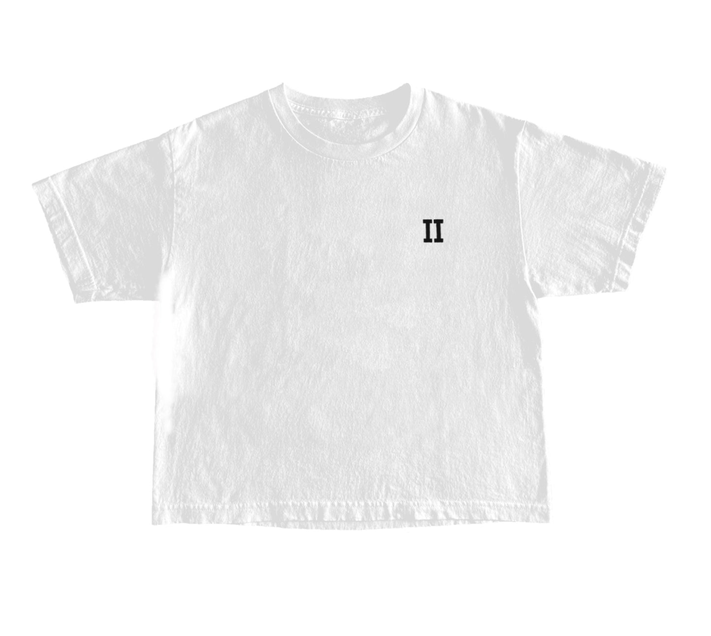 White Classic II Shoulder T Shirt