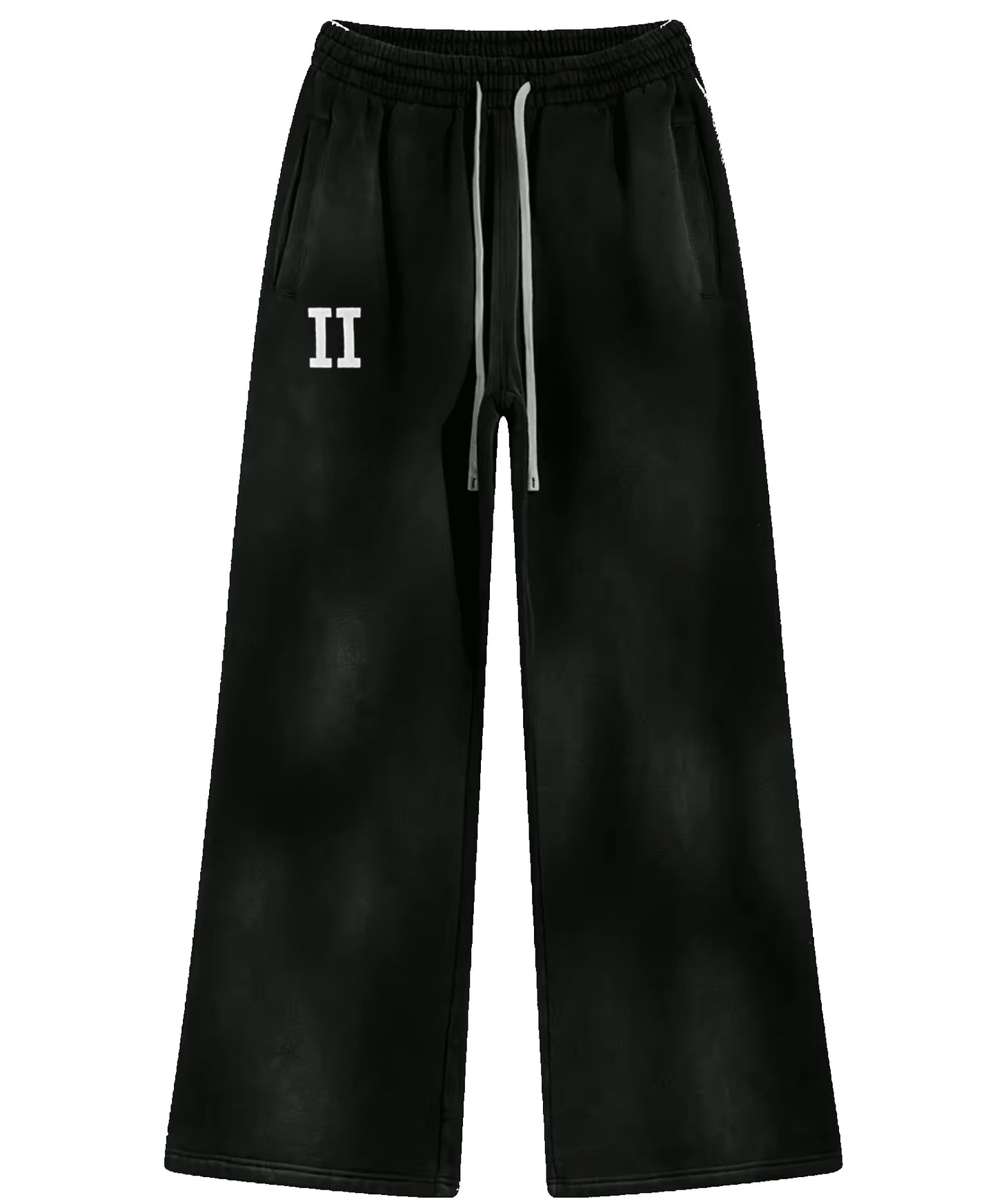 Black Classic Weathered II Sweat Pants
