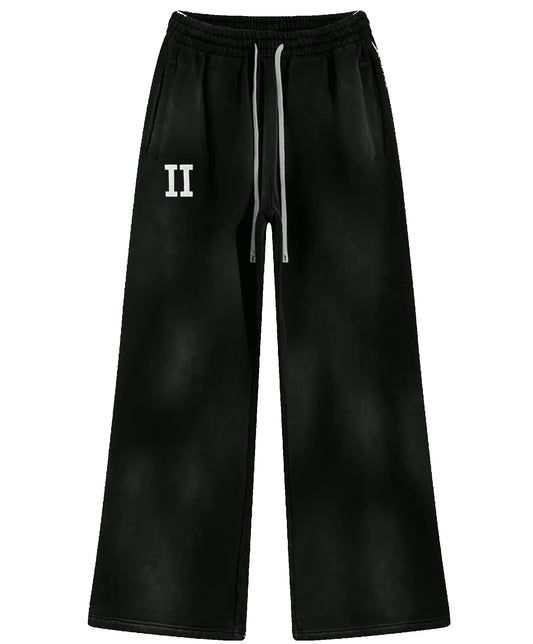 Black Classic Weathered II Sweat Pants