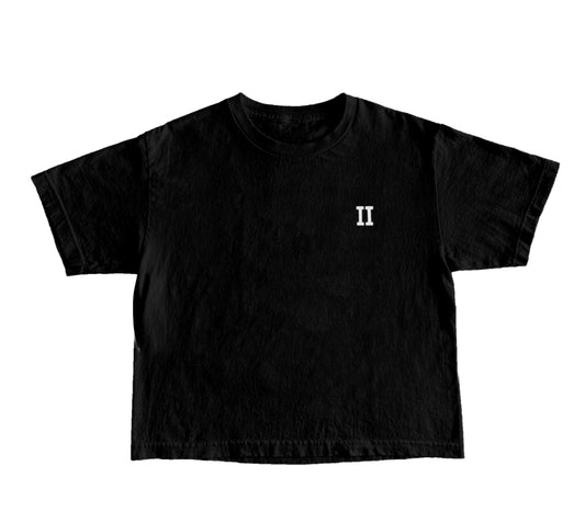 Black Classic  II Drop Shoulder T Shirt