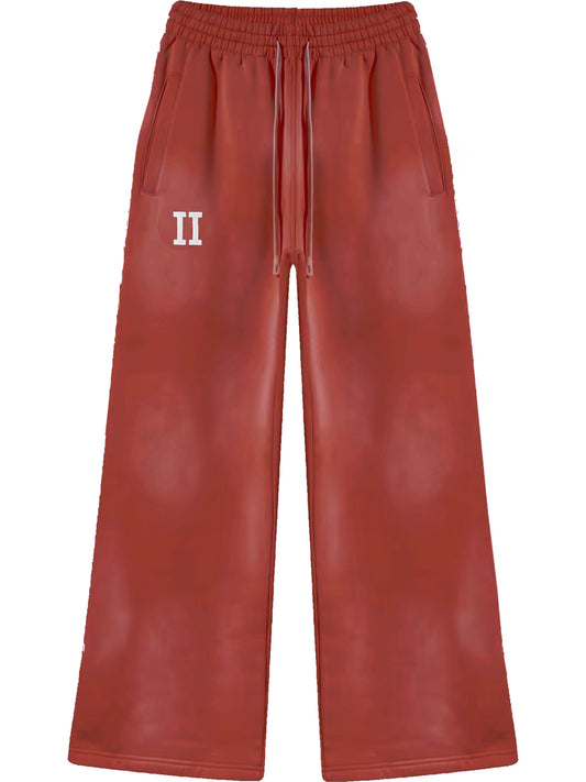 Red Classic Weathered II Sweat Pants